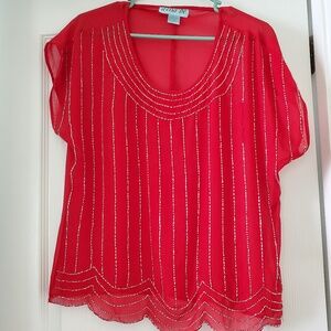 FLOWY BLOUSE SMALL